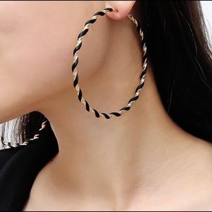 Large Hyperbole Spiral Hoops!